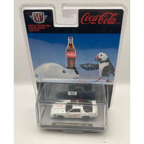 M2 Diecast Limited Edition Coca Cola 1985 Chevy Camaro IROC Z NIP 1:64 - Picture 1 of 3